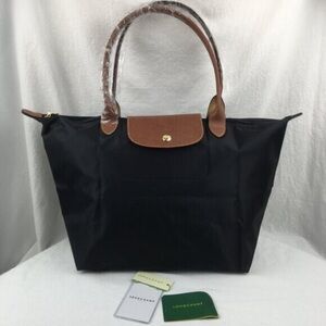 NWT Longchamp Le Pliage Original Large Shoulder Nylon Bag Tote